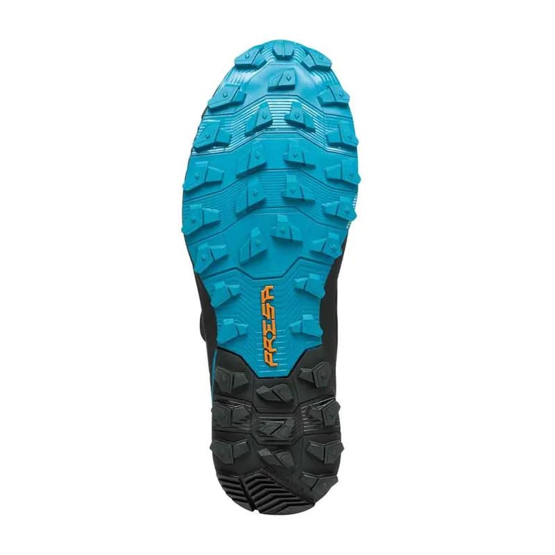 Scarpa Mens Ribelle Run Kalibra G Shoes - Black-Azure-1